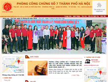 Tablet Screenshot of congchung7.com